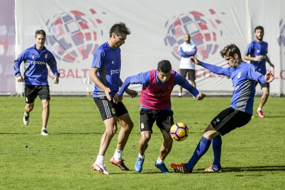 Entrenamiento del Real Oviedo