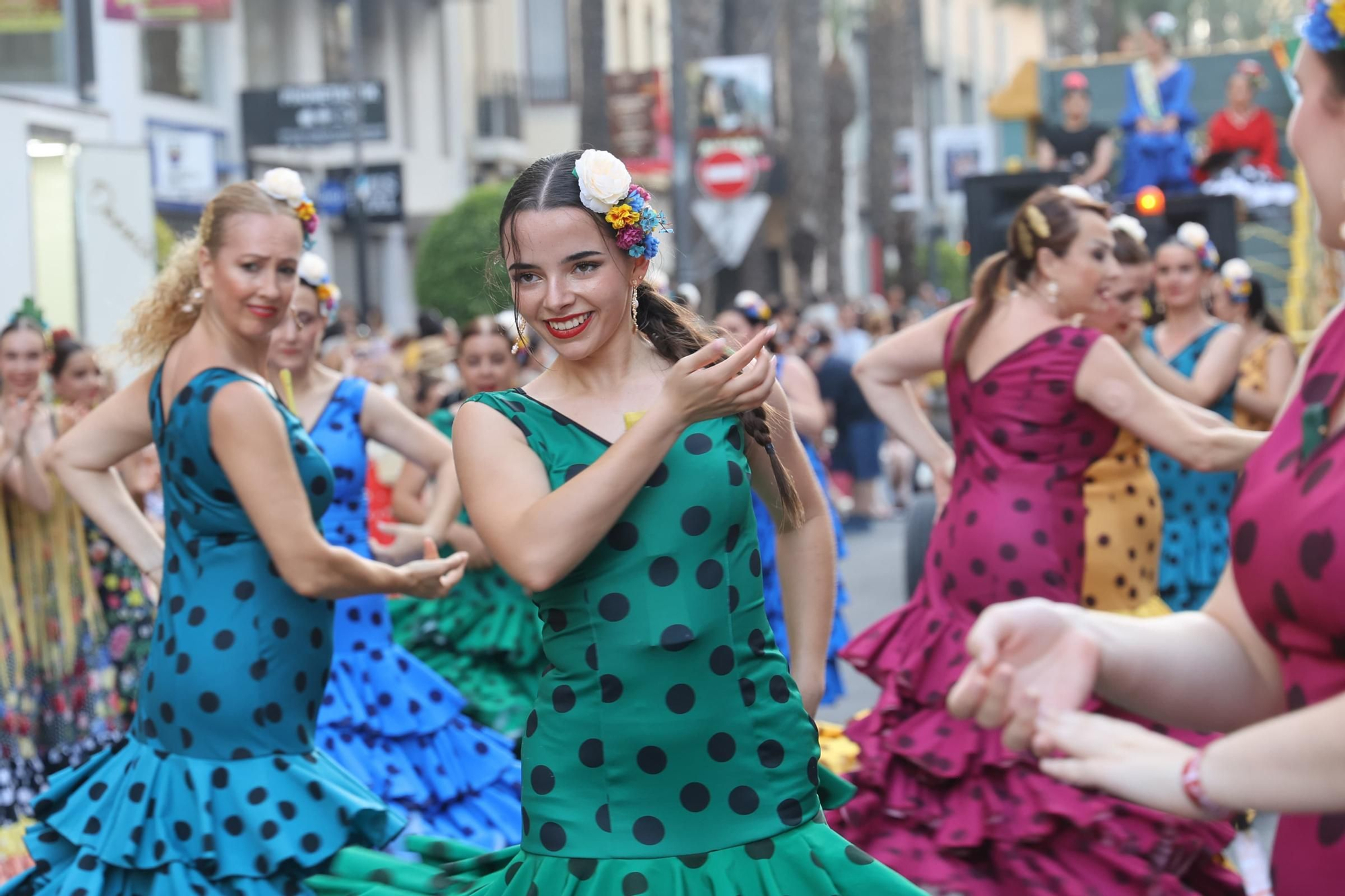 International folk parade of the bonfires of Alicante