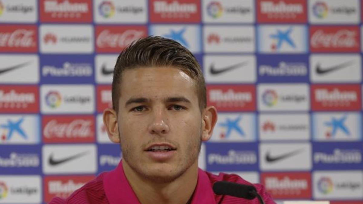 Lucas Hernández quiere triunfar en el Atlético