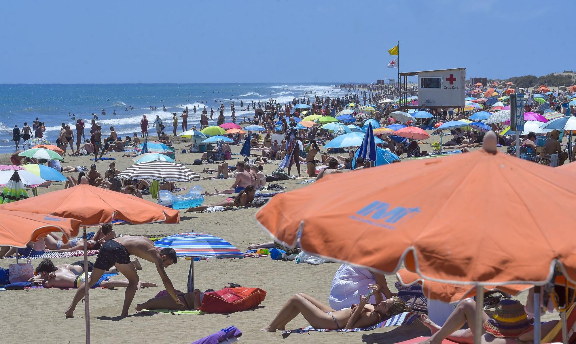 Playa del Inglés en Semana Santana