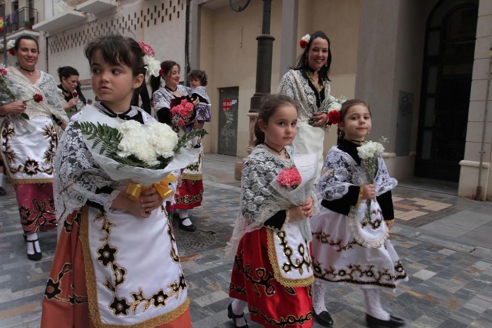 Ofrenda floral a la Virgen de la Caridad de Cartagena