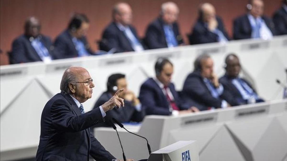 Blatter, ante el congreso de la FIFA