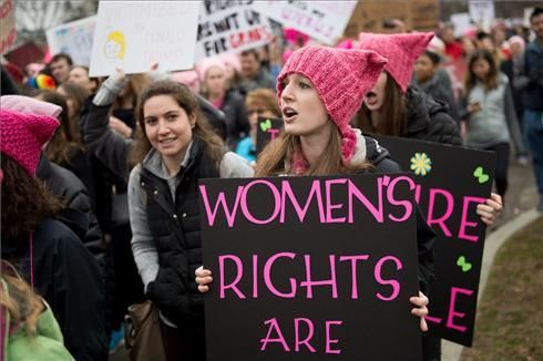 Marcha feminista contra Trump