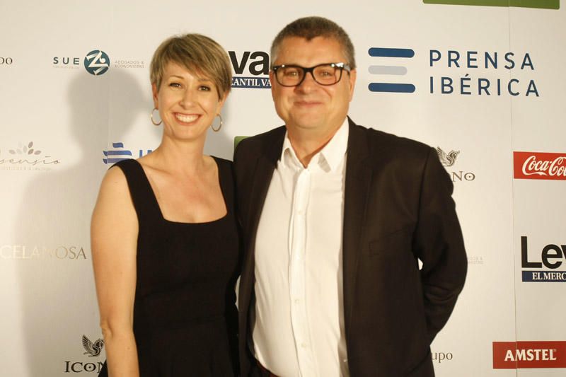 Victoria Salinas y Jorge Aguadé, periodistas.