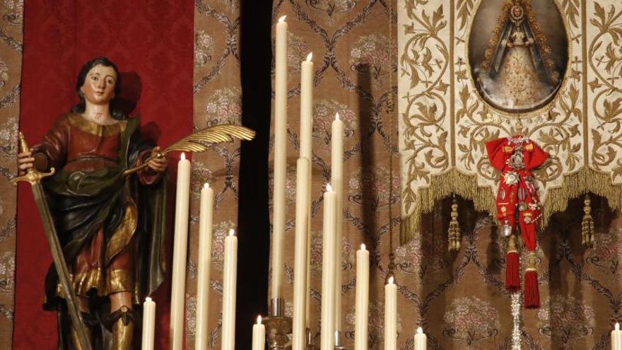 Comienza el triduo a la Virgen del Rocío en la iglesia de San Pablo