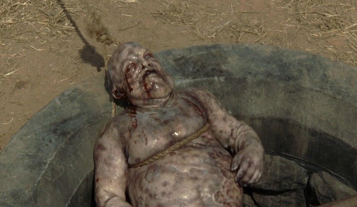 Un zombie en 'The Walking Dead'.