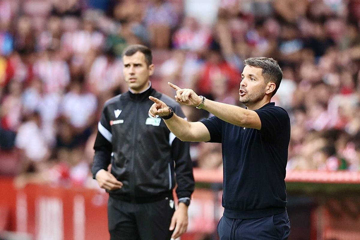 Así fue el partido entre el Sporting y el Burgos Así fue el partido entre el Sporting y el Burgos