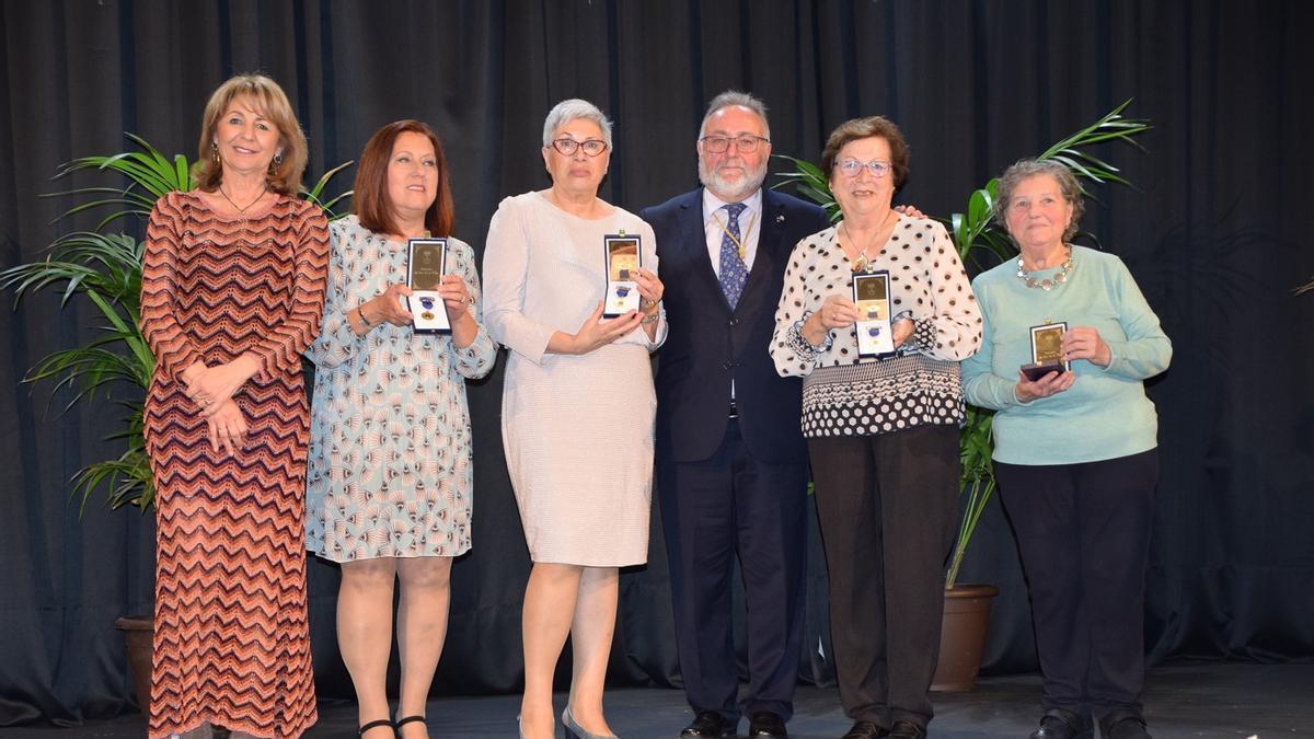 Alhaurín de la Torre ha entregado la Medalla de Oro de la Villa a cuatro mujeres por el 8M.
