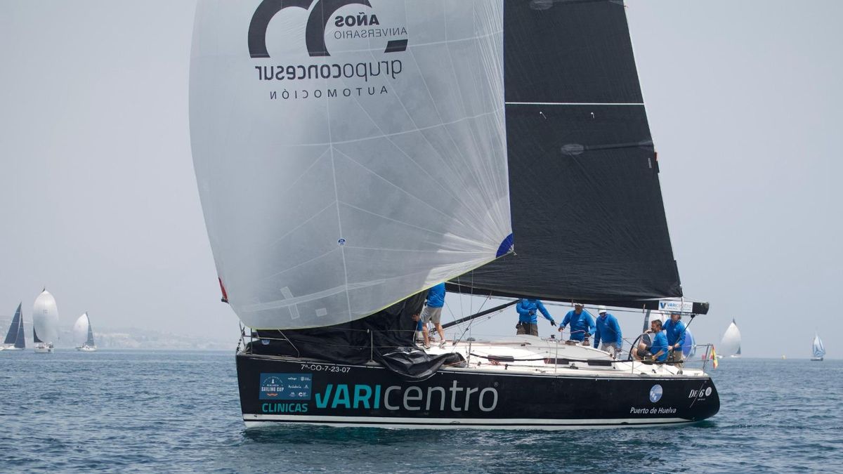 La bahía de Málaga, escenario de la Sailing Cup.