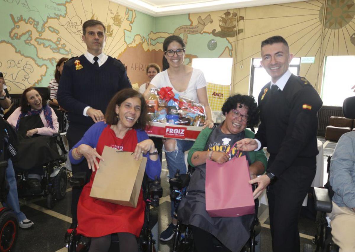 Ganadores del premio al mejor plato texturizado. | FDV