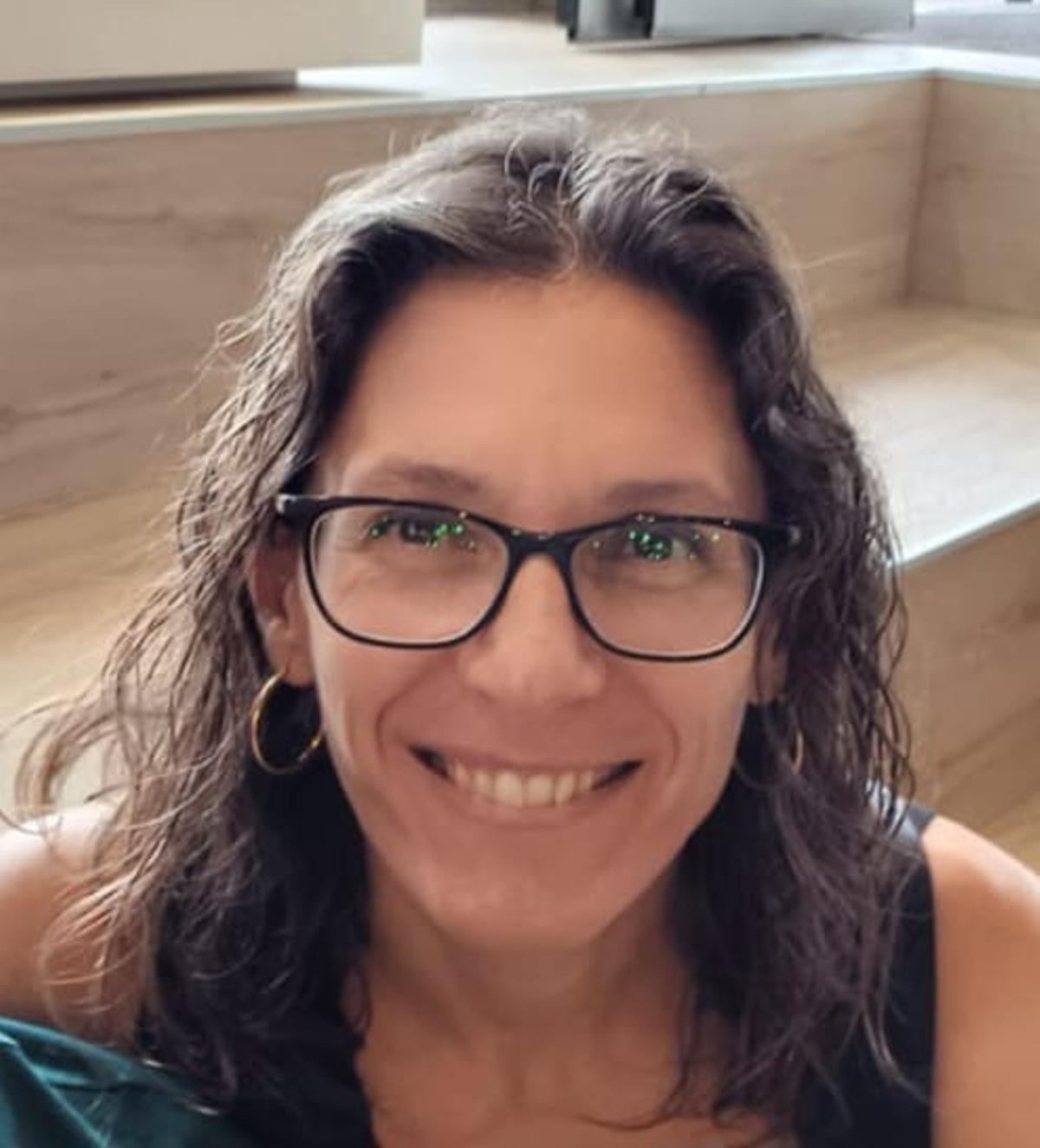 La escritora Lucía Arenas.