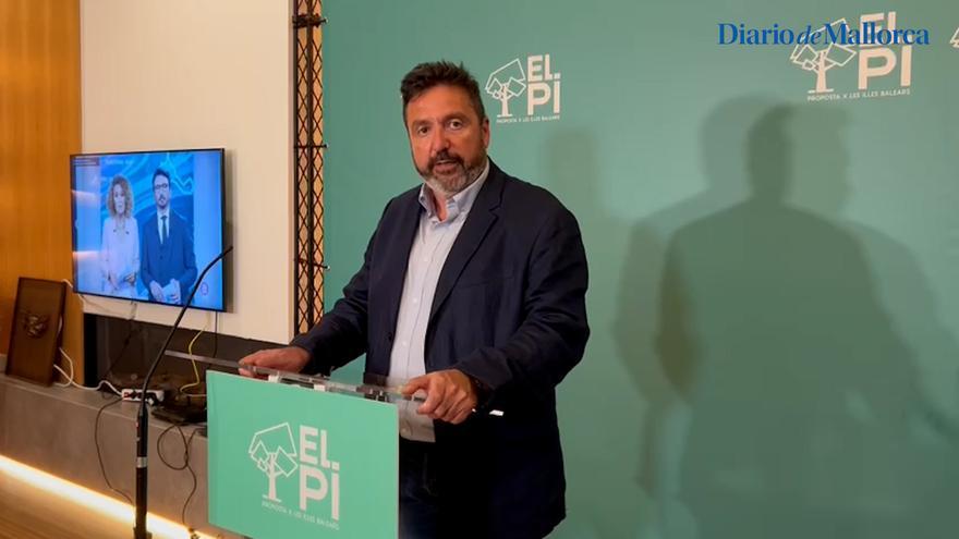 Tolo Gili, presidente de El Pi se muestra convencido de que el partido entrará en el Parlamento