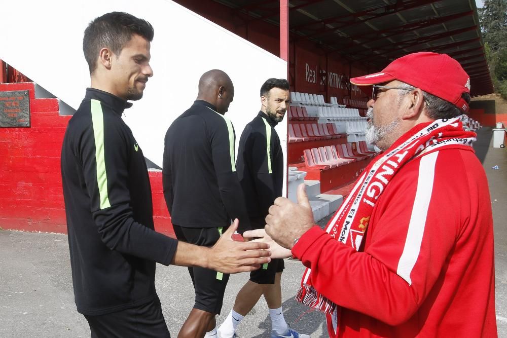 Entrenamiento del Sporting