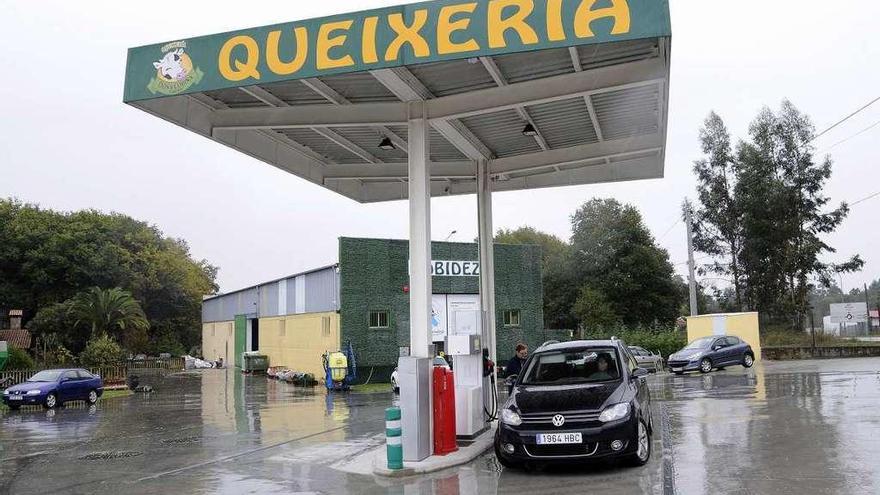 La gasolinera de Cobideza fue una de las inversiones más importantes. // Bernabé/Javier Lalín