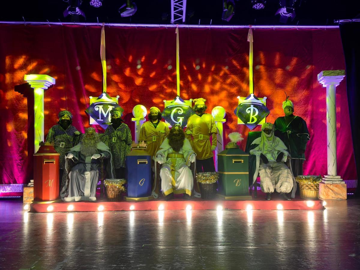 Recepción de los Reyes Magos en Almassora.