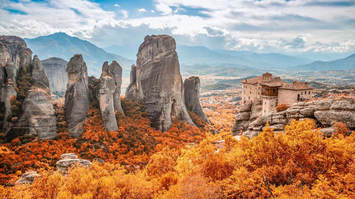 Meteora, Grecia