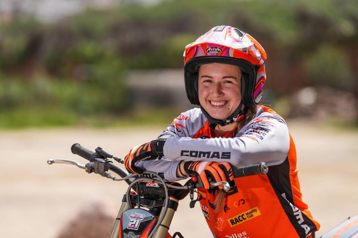 Entrevista serie Ellas siempre estuvieron con Berta Abellán, piloto de trial FOTO de ZOWY VOETEN