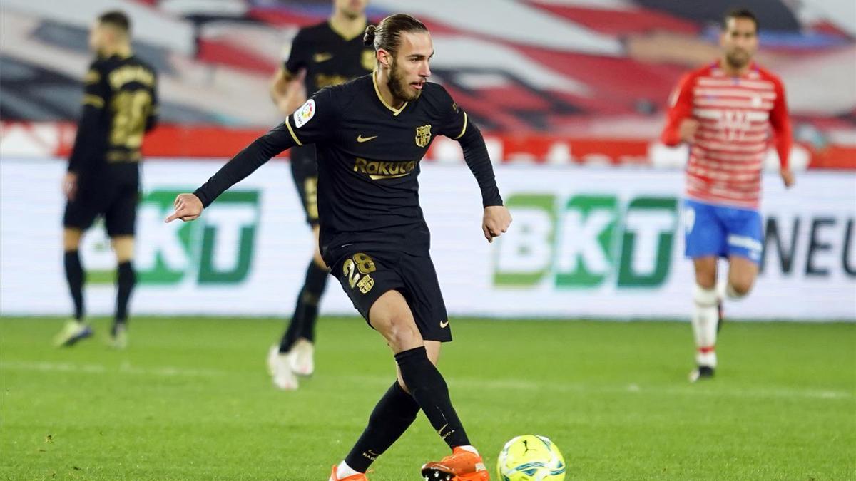 Mingueza selló un nuevo buen partido ante el Granada