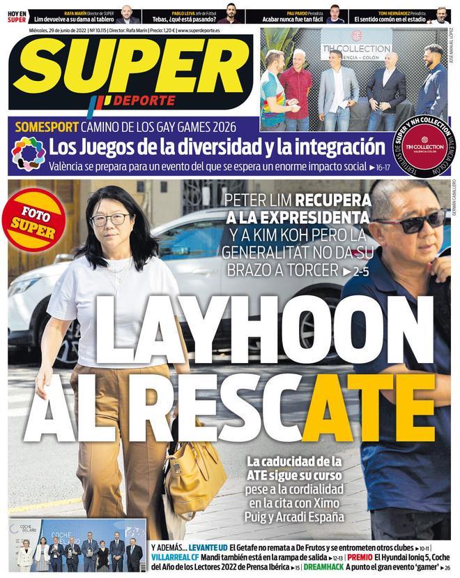 Las portadas del día de la prensa deportiva