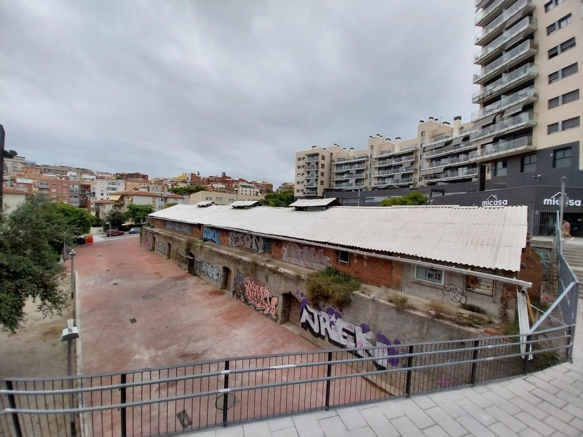 Vista de la Bòbila de la Teixonera antes de la rehabilitación