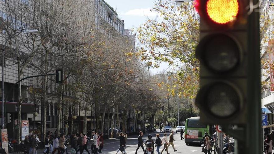 El centro de Córdoba se queda diez minutos sin semáforos