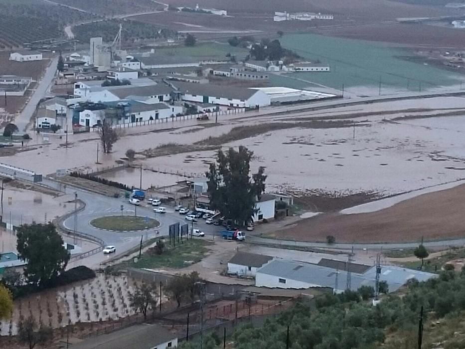 Inundaciones en Teba