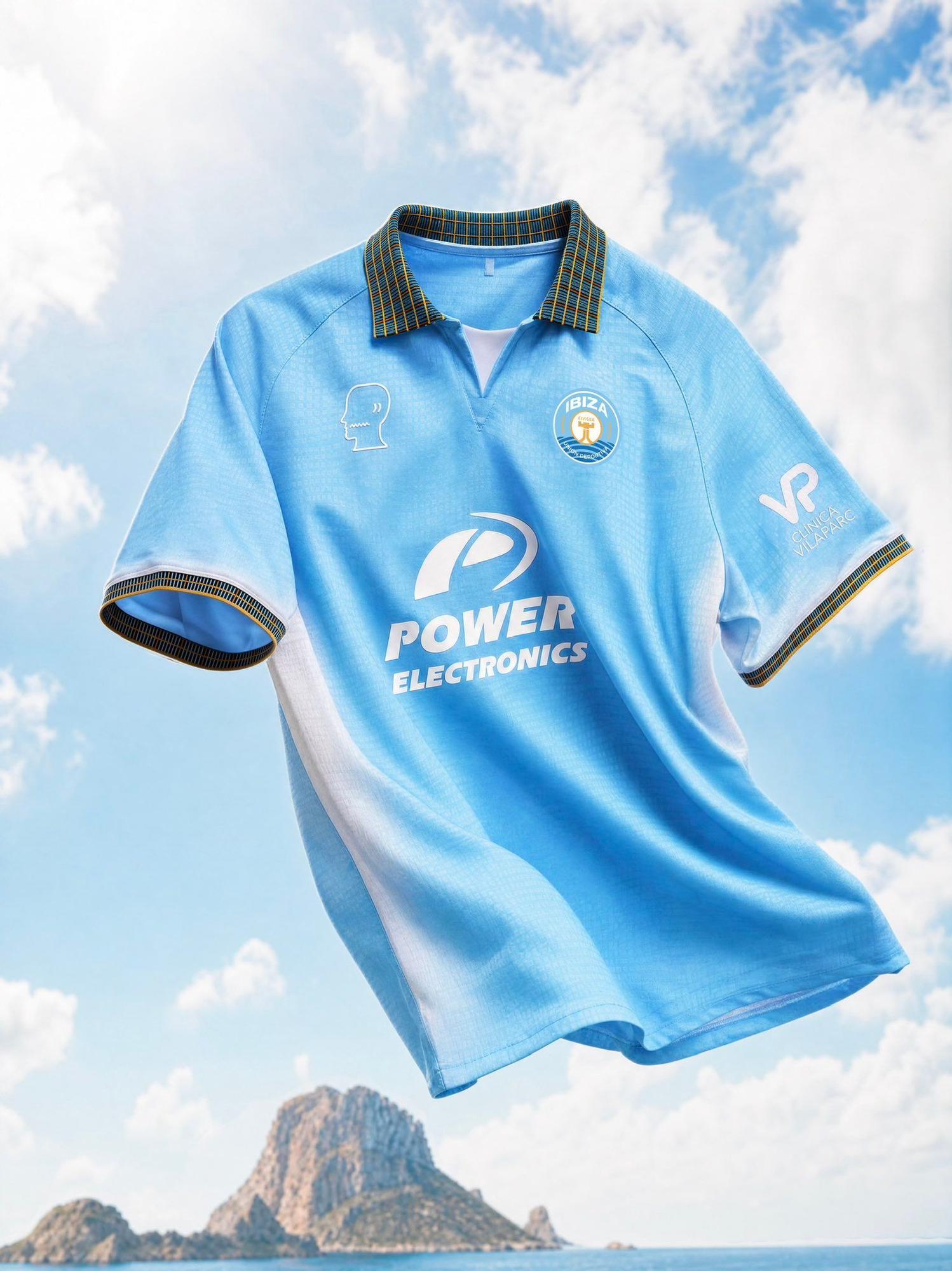 La nueva camiseta de la UD Ibiza.