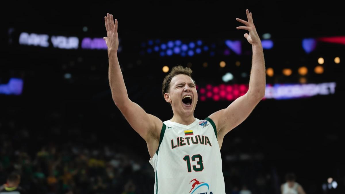 Rokas Jokubaitis está brillando con Lituania en el arranque de Eurobasket