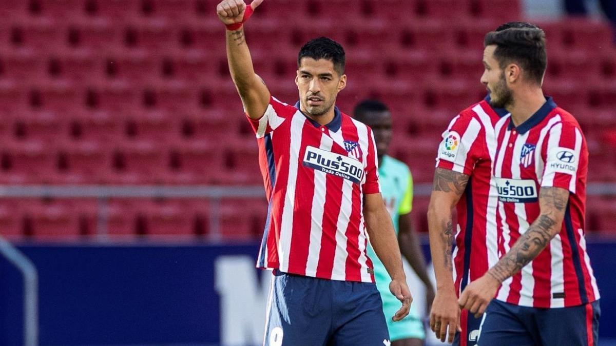 Luis Suárez se estrena a lo grande con el Atlético de Madrid