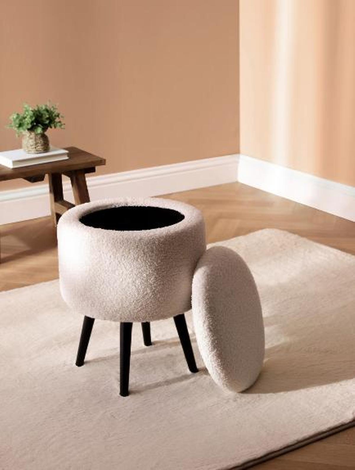 El taburete de borreguillo de Primark