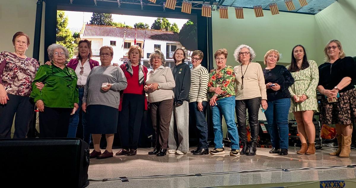Todas las mujeres de Loriguilla que participaron en las actividades de la programación de la Semana de la Mujer.