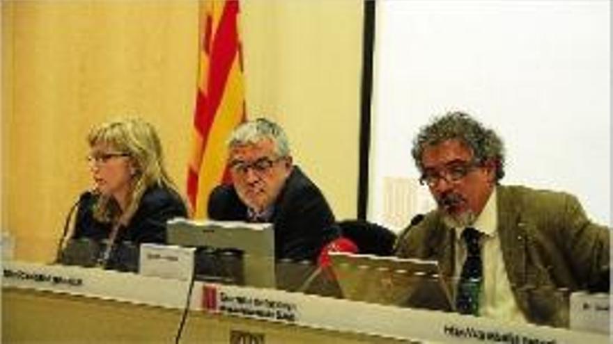 Mireia Jané, Antoni Mateu i Jordi Casabona.