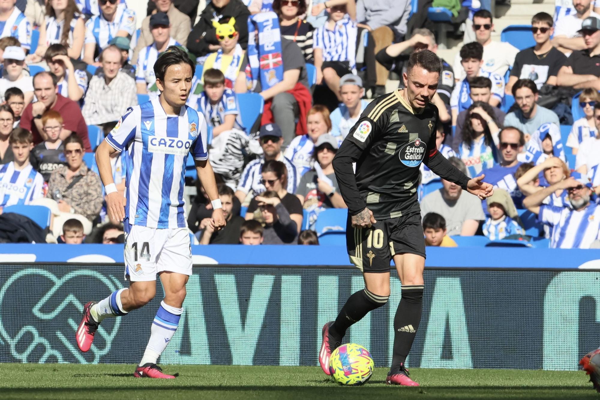 Todas las imágenes del partido entre la Real Sociedad y el Celta