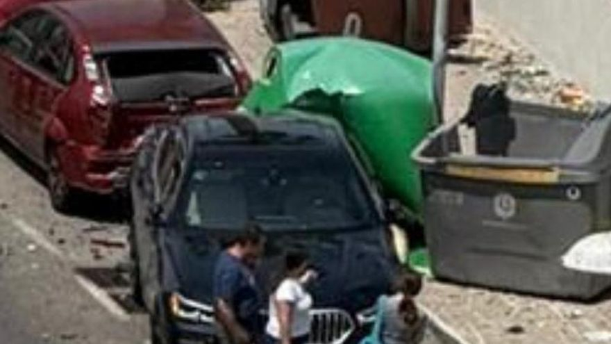 Nuevo accidente de tráfico en la avenida Costa Blanca en Alicante
