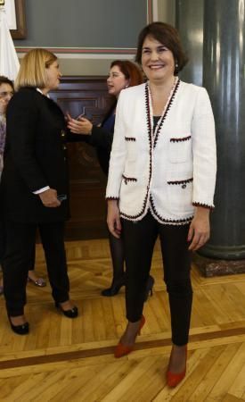 23.04.18 Las Palmas de Gran Canaria. Acto de toma de posesión de la nueva presidenta de la ZEC, Jimena Delgado-Taramona Hernández. Delegación del Gobierno de Canarias.  Foto Quique Curbelo  | 23/04/2018 | Fotógrafo: Quique Curbelo