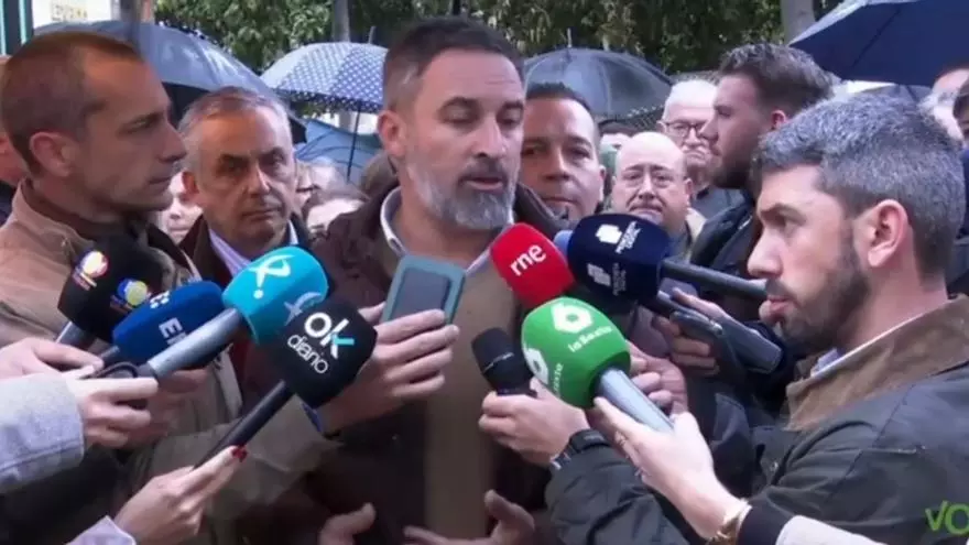 VIDEO | Declaraciones de Santiago Abascal en Miajadas