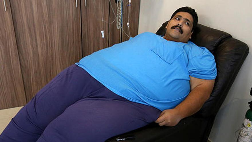 Muere el hombre más obeso del mundo tras sufrir un infarto