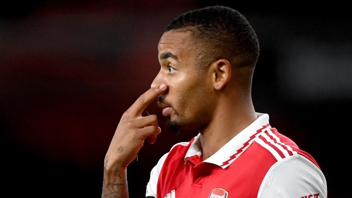 Gabriel Jesús, en su llegada al Arsenal