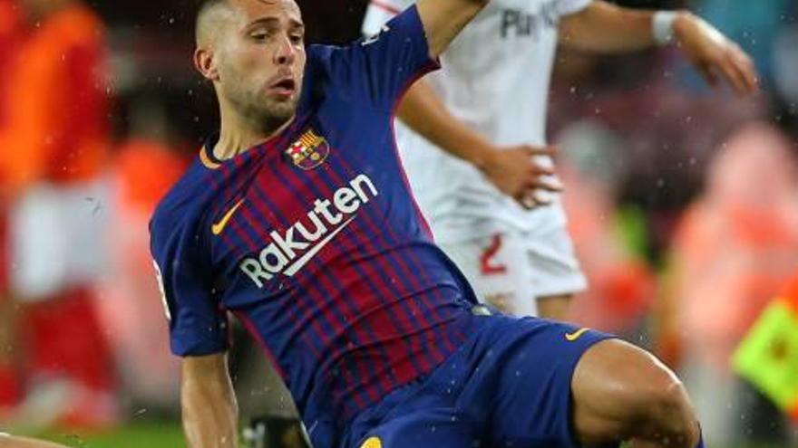 El lateral català del Barça.