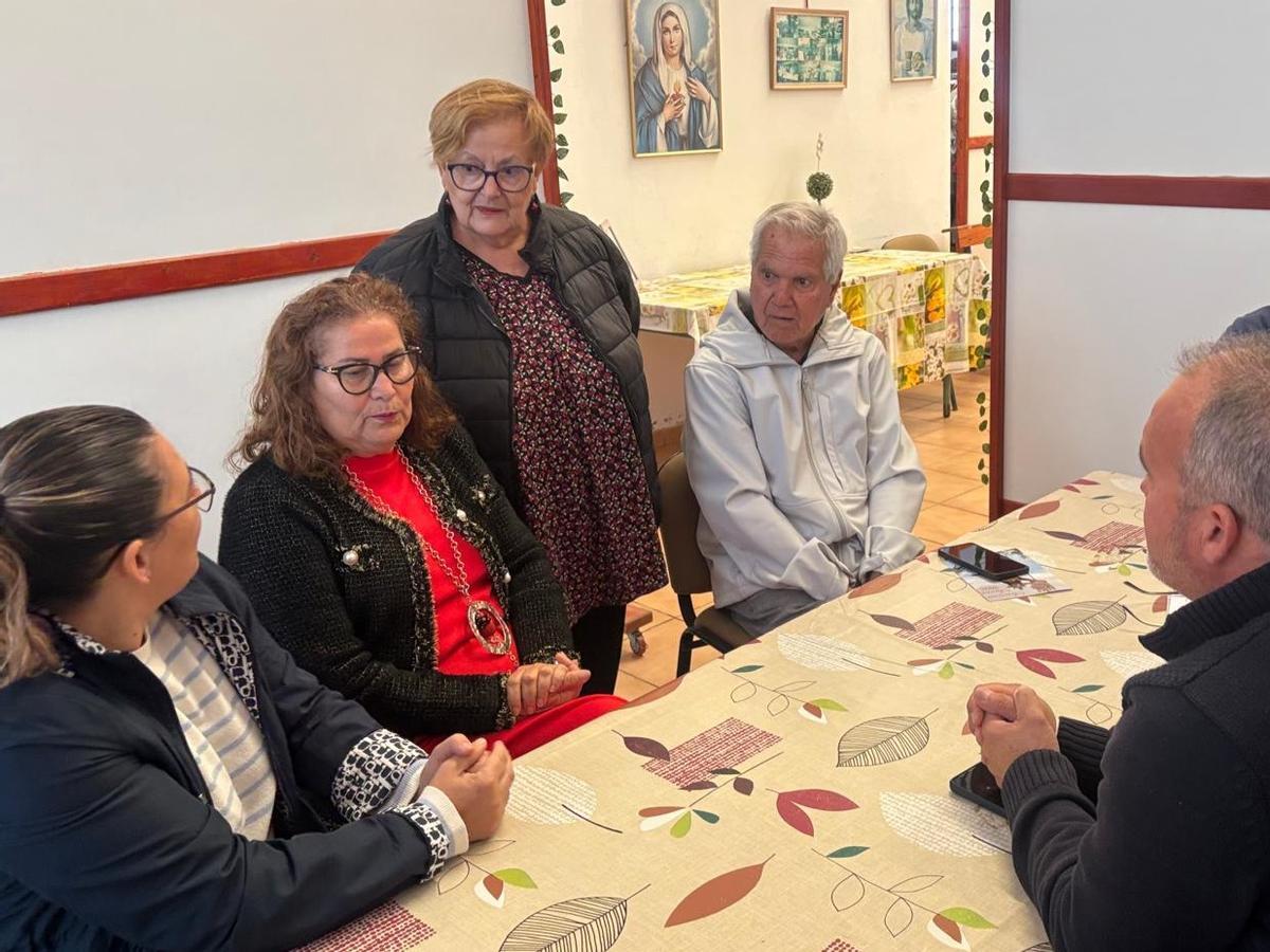 Vanesa Martín, Saro Viera, Paqui Hernández, Suso Vega Mesa y Lucrecio Suárez.