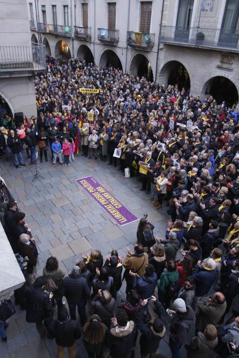 Concentració a Girona.