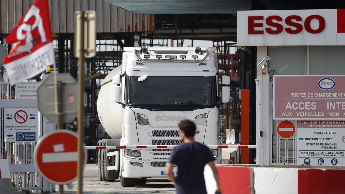 Huelga en una de las principales refinerías de Francia.