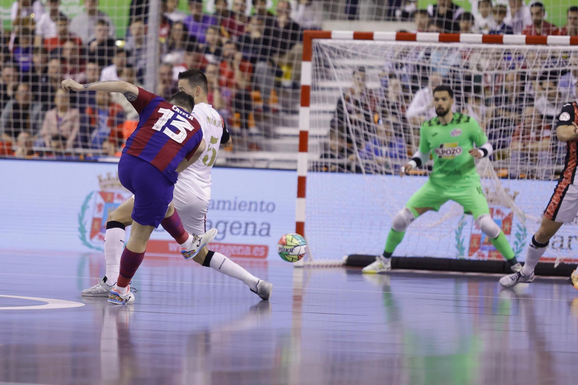 ElPozo Murcia - FC Barcelona, final de la Copa de España de fútbol sala