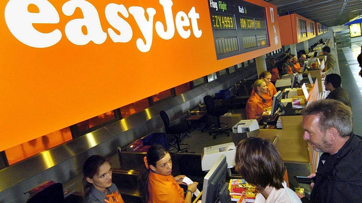 Huelga easyJet provoca dos vuelos cancelados en el aeropuerto de Palma.