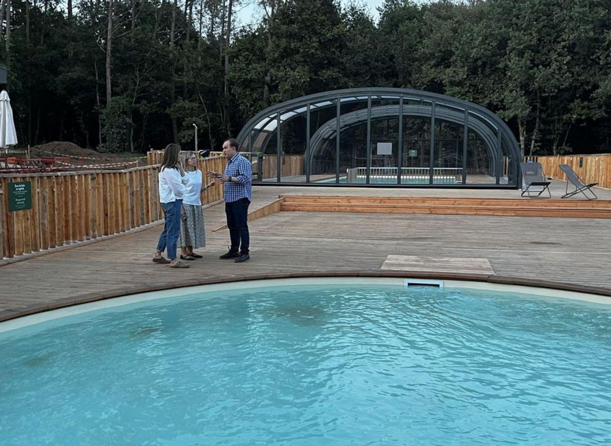 Las piscinas están preparadas de cara a la apertura.