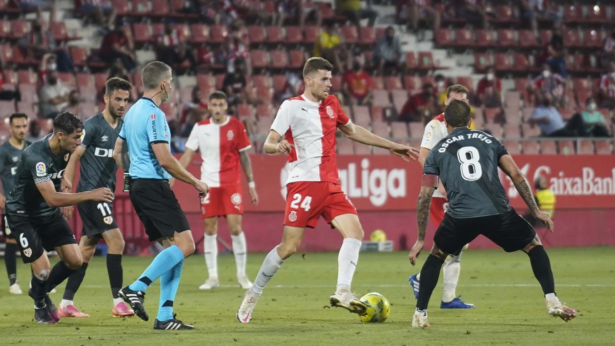 Girona FC - Rayo Vallecano, en imatges