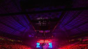 Interior del Palau Sant Jordi