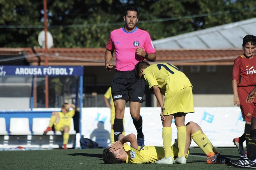 Los jóvenes del Submarino Amarillo doblegaron en la final a la Roma, que debutaba en el torneo.