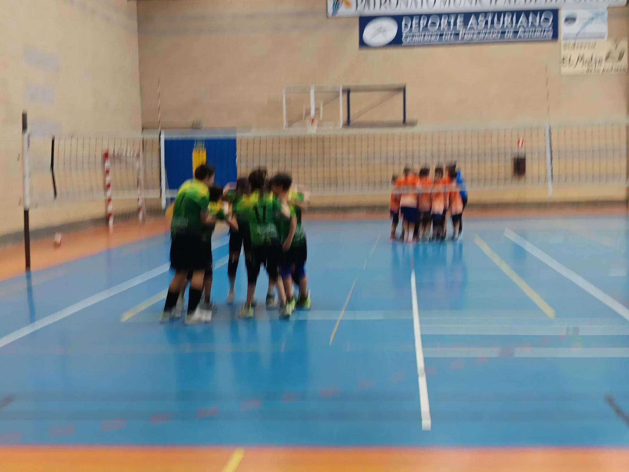Nuevo éxito del voleibol cangués