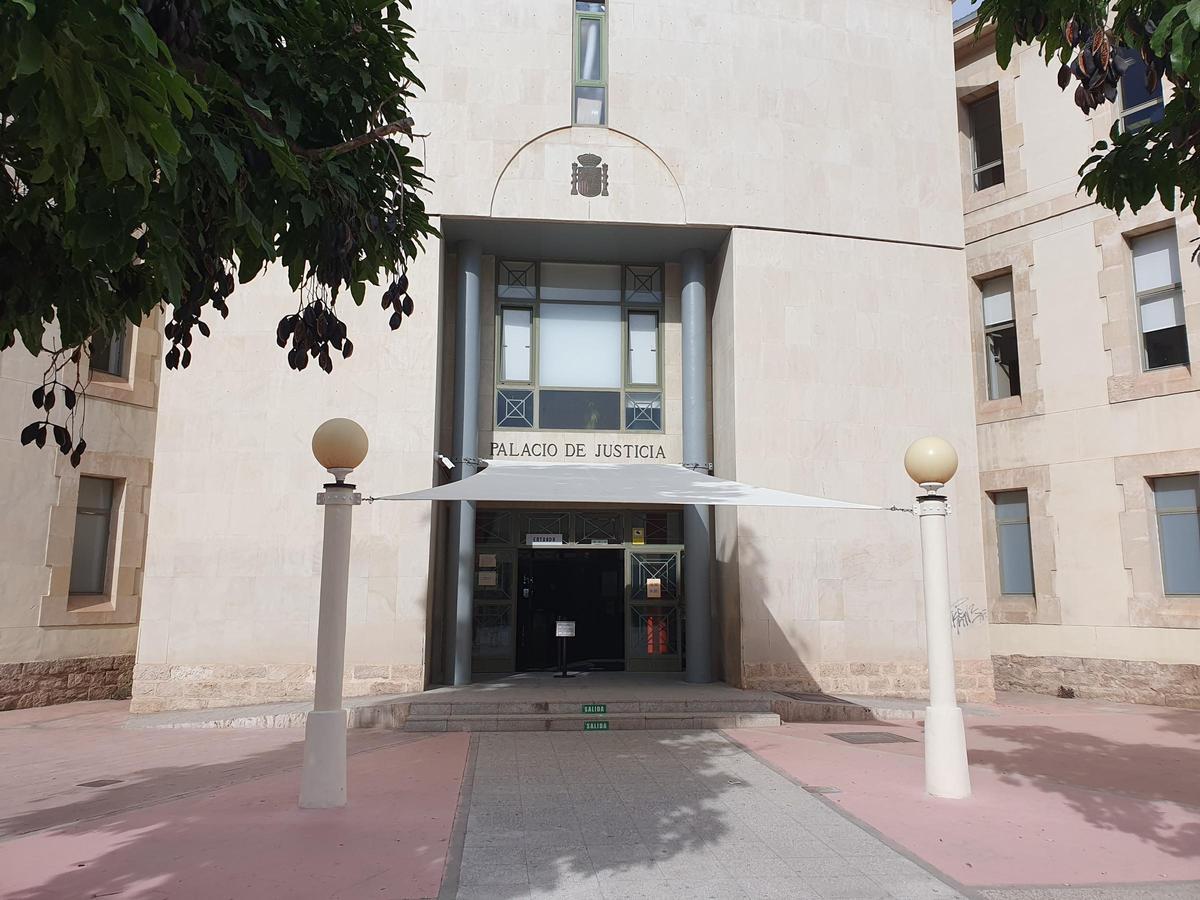 Imagen de archivo del Palacio de Justicia de Alicante, donde se celebró la vista oral.
